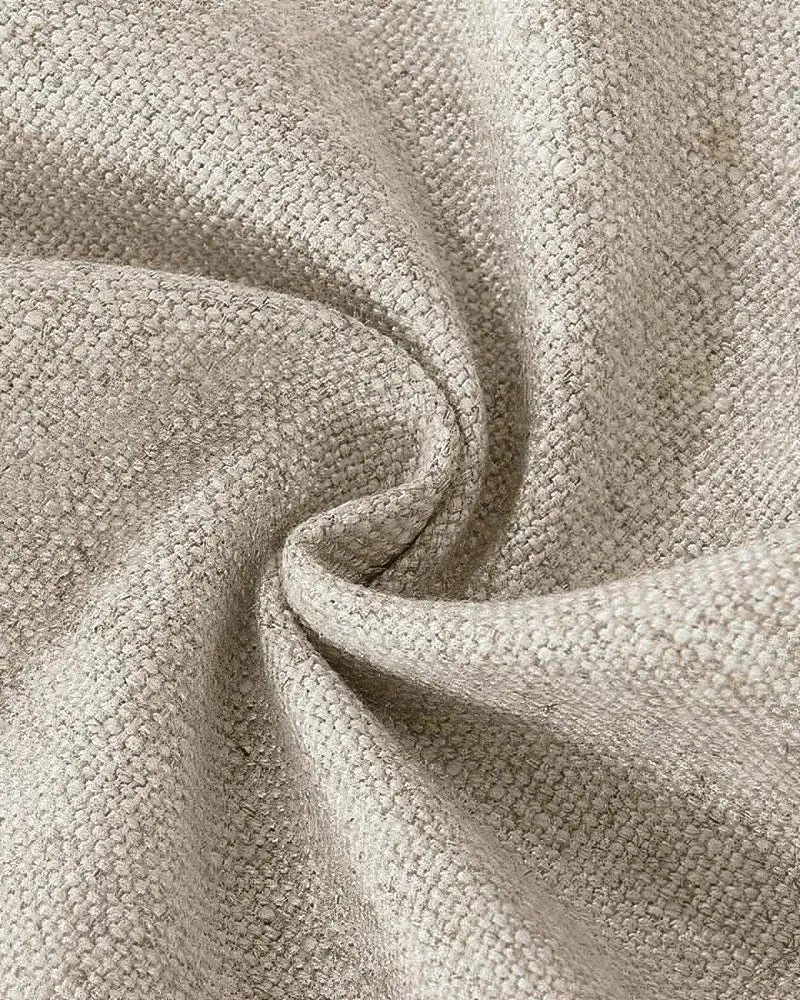 Venetian Linen Blend Heavyweight Textured Custom Curtain