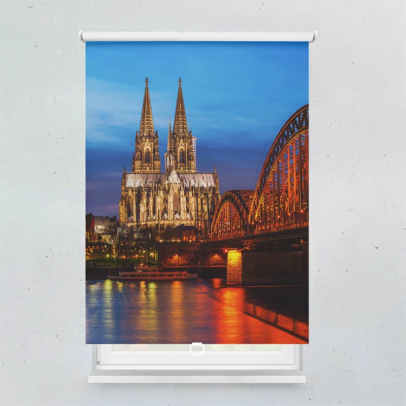 Springrollo Motiv "Koelner Dom"