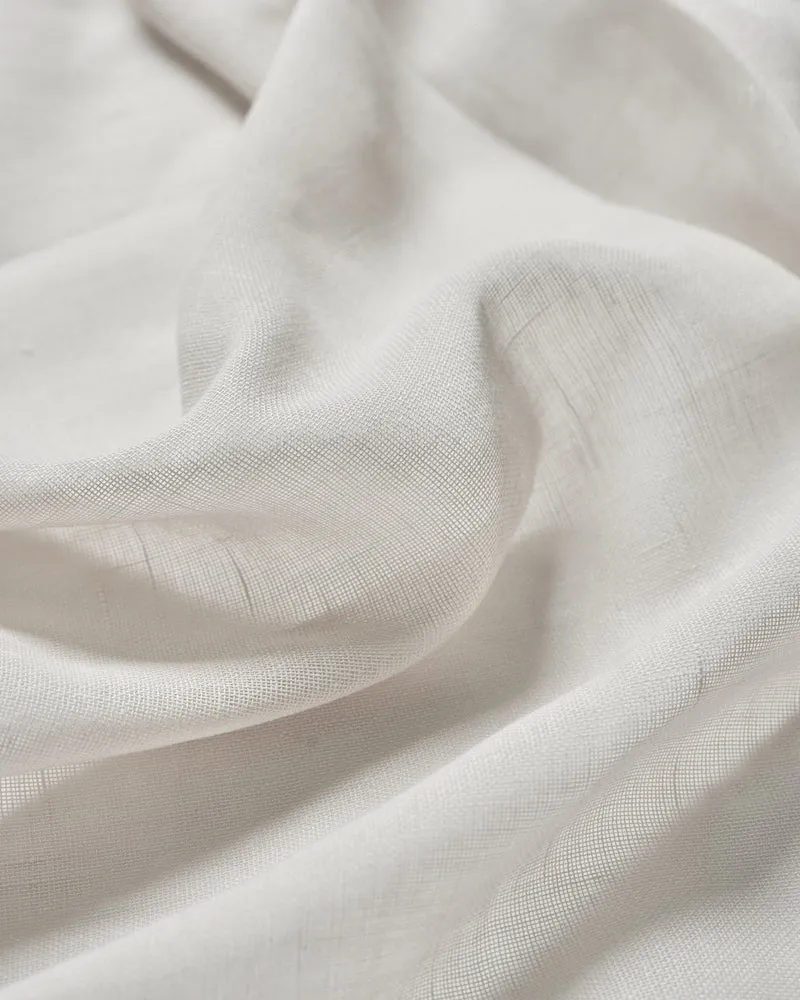 Yarn Linen Look Sheer Custom Curtain