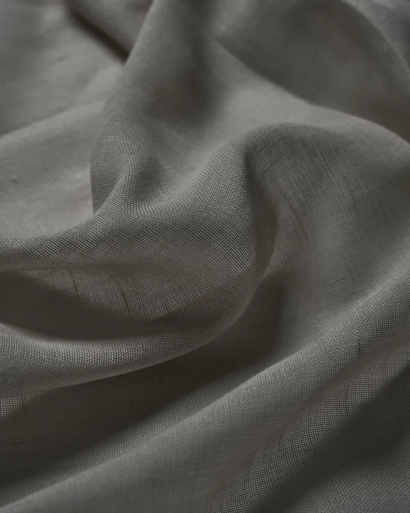 Yarn Linen Look Sheer Custom Curtain