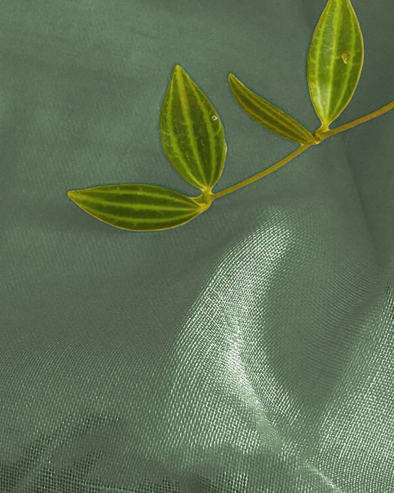 Yarn Linen Look Sheer Custom Curtain
