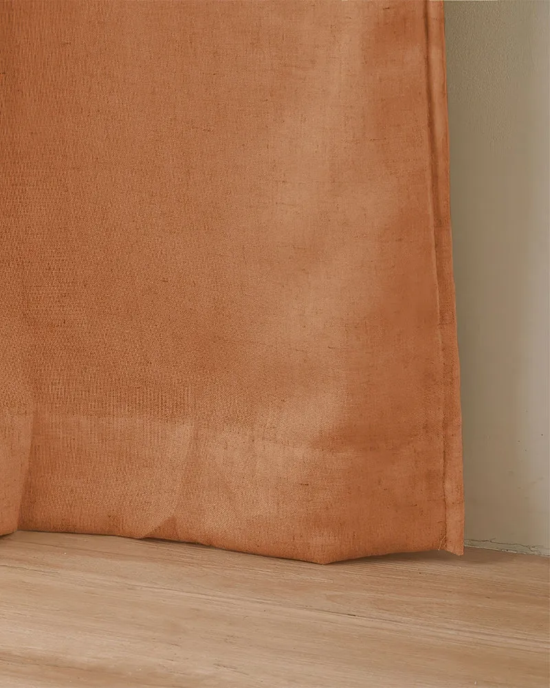 Latvian Linen Blend Lightweight Custom Curtain