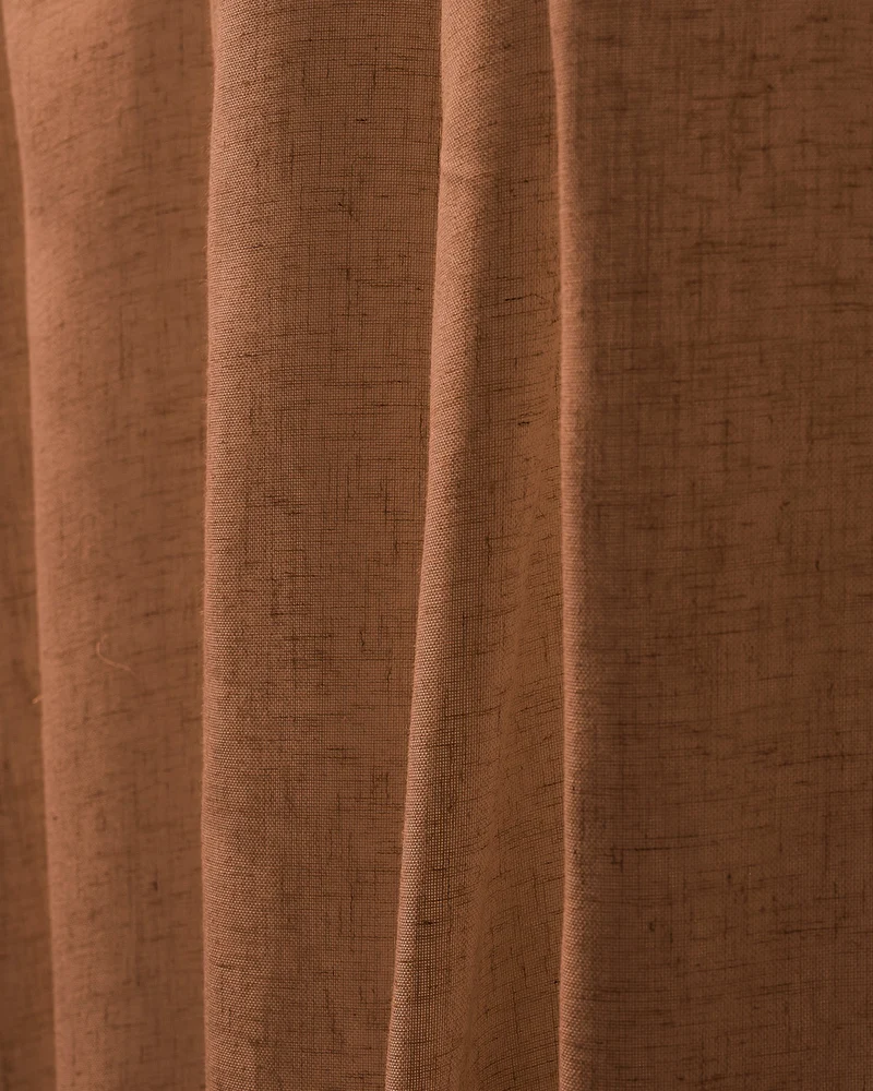 Latvian Linen Blend Lightweight Custom Curtain