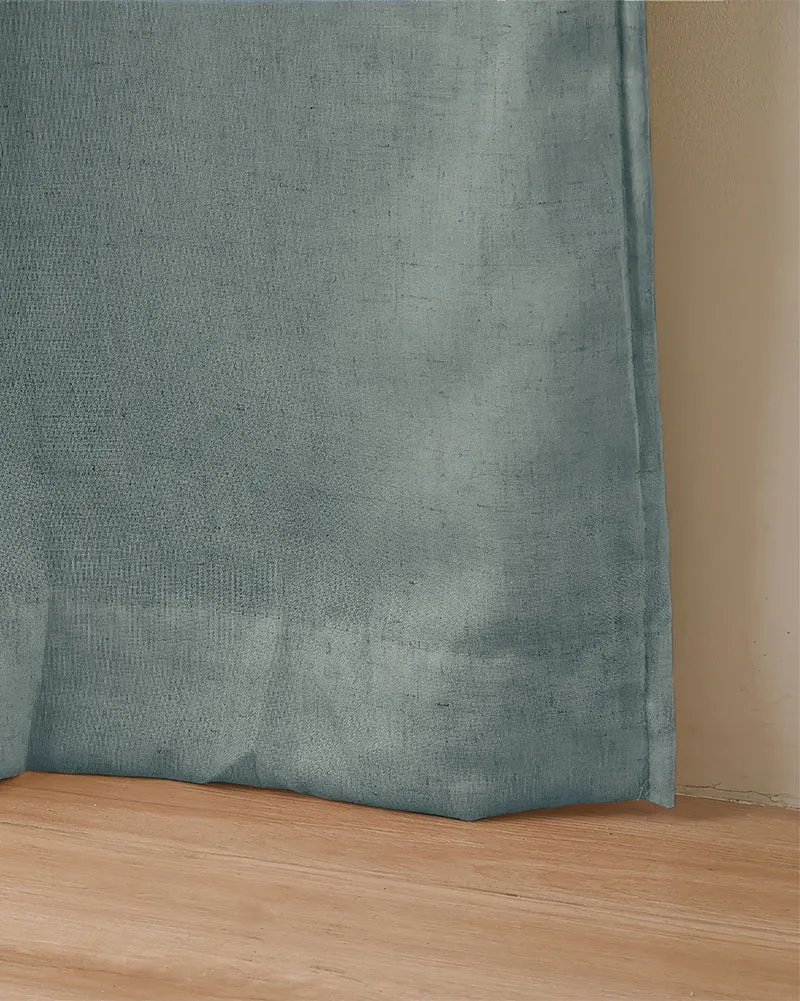 Latvian Linen Blend Lightweight Custom Curtain