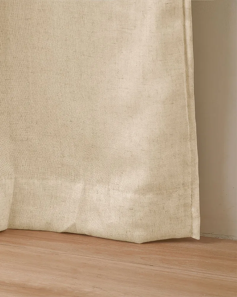 Latvian Linen Blend Lightweight Custom Curtain