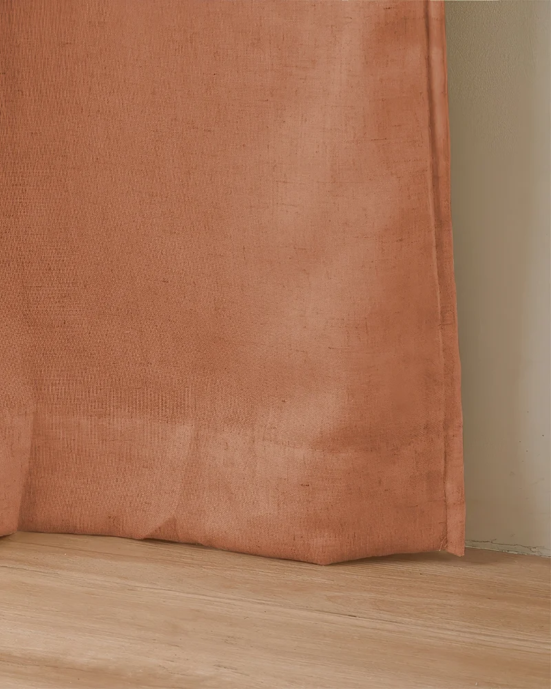 Latvian Linen Blend Lightweight Custom Curtain