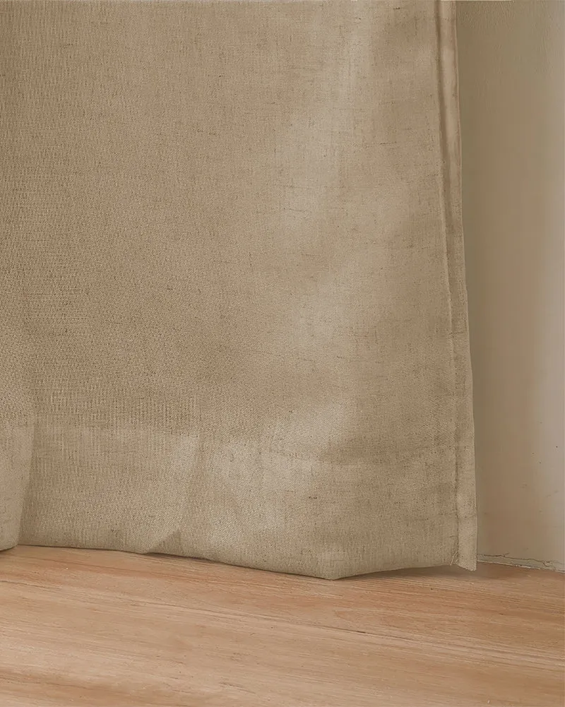 Latvian Linen Blend Lightweight Custom Curtain