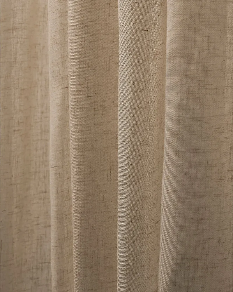Latvian Linen Blend Lightweight Custom Curtain
