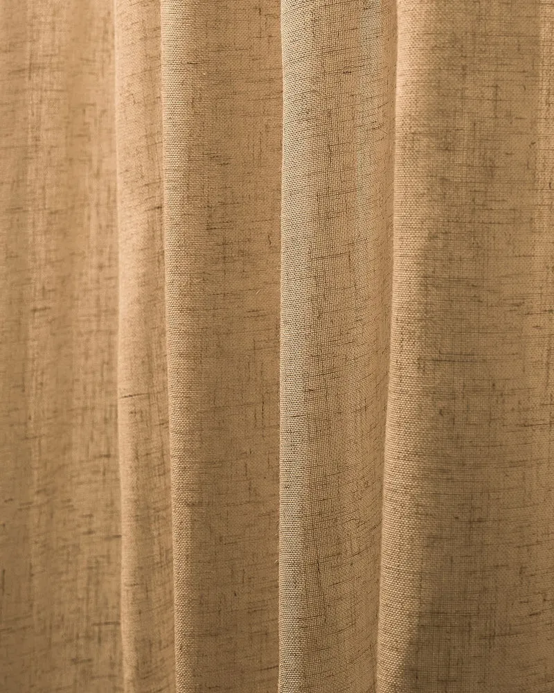 Latvian Linen Blend Lightweight Custom Curtain