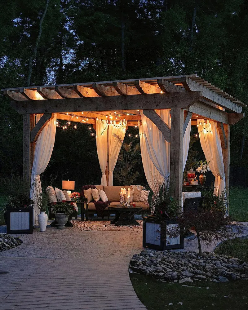 Scottish Custom Outdoor Sheer Curtain