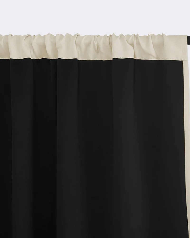Hussein 4 Layers OEKO Certified Soundproof Thermal 100% Blackout Anti-Dust Premium Custom Curtain