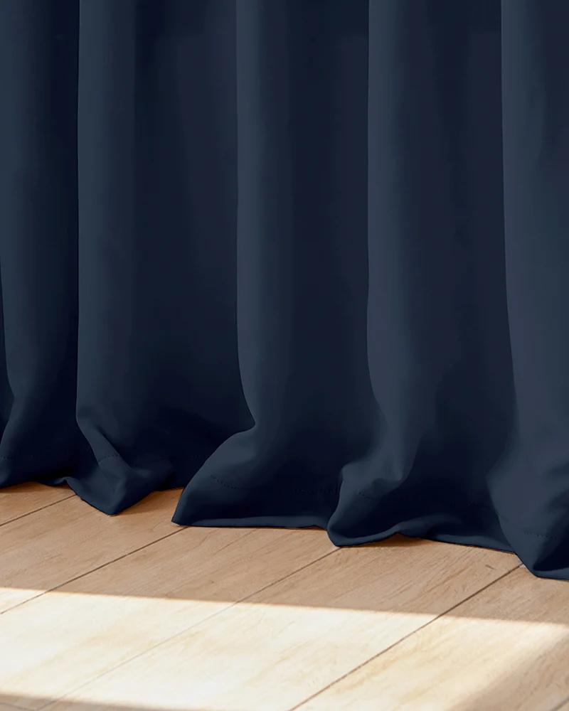 Hussein 4 Layers OEKO Certified Soundproof Thermal 100% Blackout Anti-Dust Premium Custom Curtain