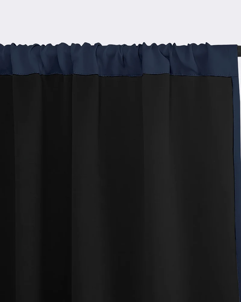 Hussein 4 Layers OEKO Certified Soundproof Thermal 100% Blackout Anti-Dust Premium Custom Curtain