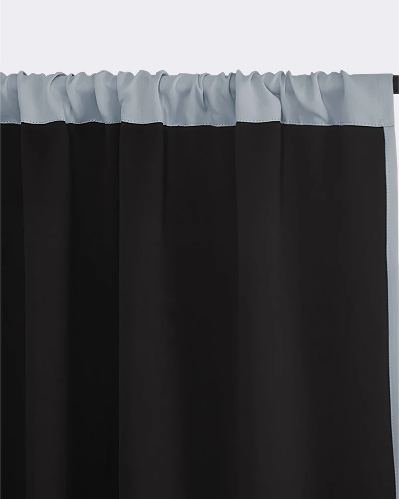 Hussein 4 Layers OEKO Certified Soundproof Thermal 100% Blackout Anti-Dust Premium Custom Curtain