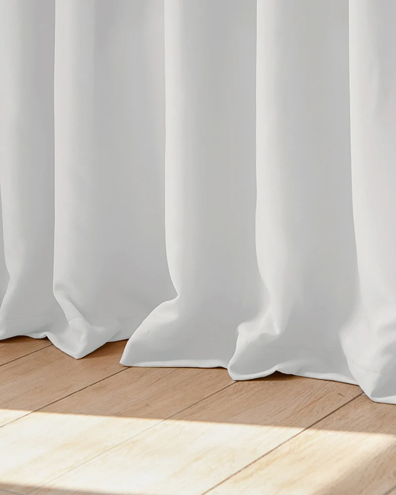 Hussein 4 Layers OEKO Certified Soundproof Thermal 100% Blackout Anti-Dust Premium Custom Curtain