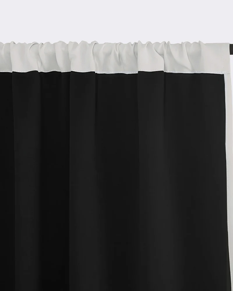 Hussein 4 Layers OEKO Certified Soundproof Thermal 100% Blackout Anti-Dust Premium Custom Curtain