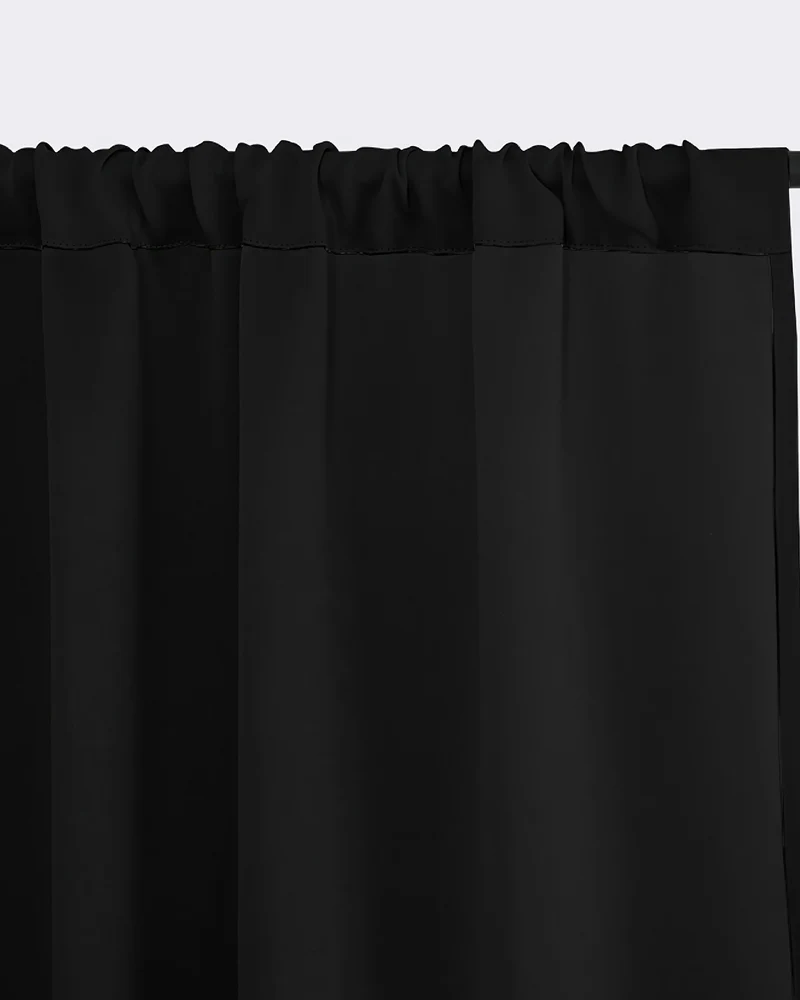 Hussein 4 Layers OEKO Certified Soundproof Thermal 100% Blackout Anti-Dust Premium Custom Curtain