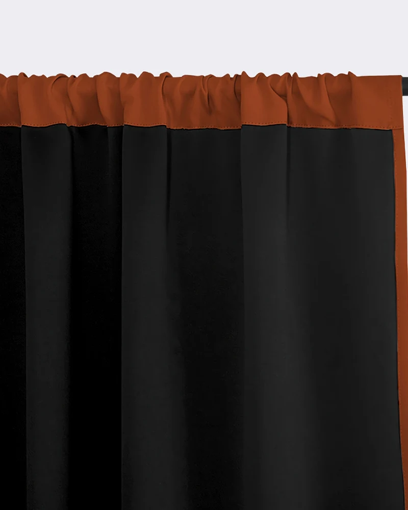 Hussein 4 Layers OEKO Certified Soundproof Thermal 100% Blackout Anti-Dust Premium Custom Curtain