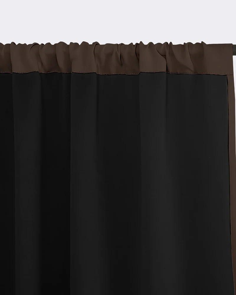 Hussein 4 Layers OEKO Certified Soundproof Thermal 100% Blackout Anti-Dust Premium Custom Curtain