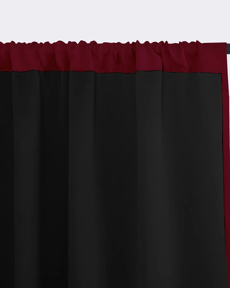 Hussein 4 Layers OEKO Certified Soundproof Thermal 100% Blackout Anti-Dust Premium Custom Curtain