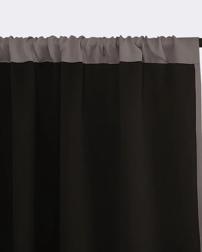 Hussein 4 Layers OEKO Certified Soundproof Thermal 100% Blackout Anti-Dust Premium Custom Curtain