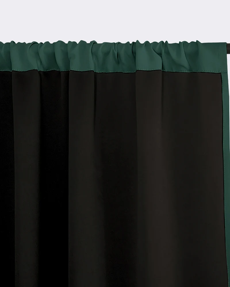 Hussein 4 Layers OEKO Certified Soundproof Thermal 100% Blackout Anti-Dust Premium Custom Curtain