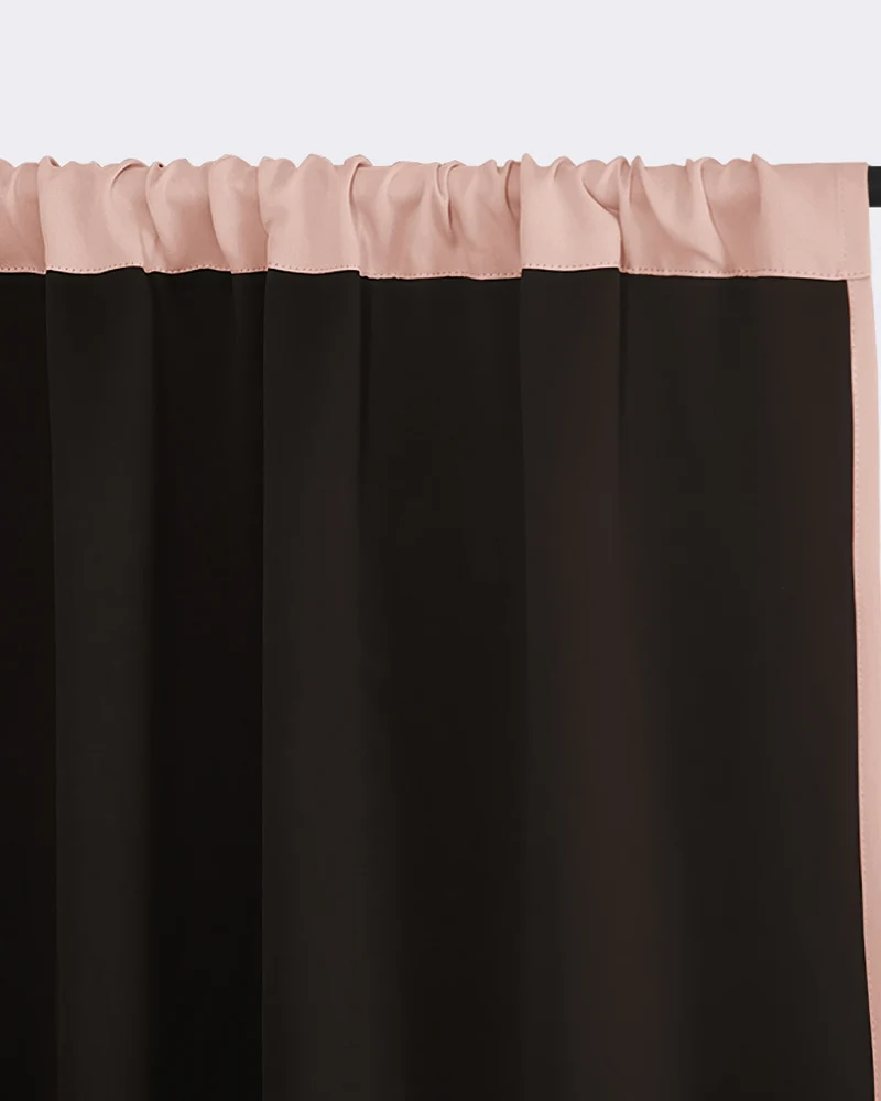 Hussein 4 Layers OEKO Certified Soundproof Thermal 100% Blackout Anti-Dust Premium Custom Curtain