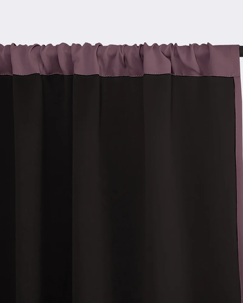 Hussein 4 Layers OEKO Certified Soundproof Thermal 100% Blackout Anti-Dust Premium Custom Curtain