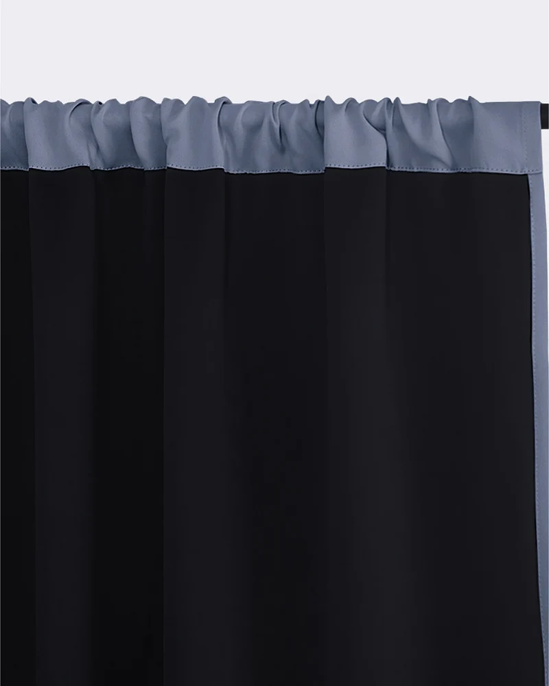 Hussein 4 Layers OEKO Certified Soundproof Thermal 100% Blackout Anti-Dust Premium Custom Curtain