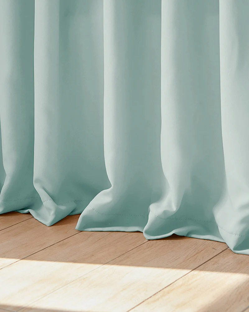 Hussein 4 Layers OEKO Certified Soundproof Thermal 100% Blackout Anti-Dust Premium Custom Curtain