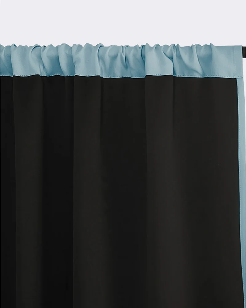 Hussein 4 Layers OEKO Certified Soundproof Thermal 100% Blackout Anti-Dust Premium Custom Curtain