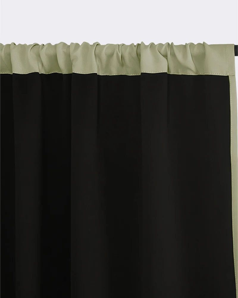 Hussein 4 Layers OEKO Certified Soundproof Thermal 100% Blackout Anti-Dust Premium Custom Curtain