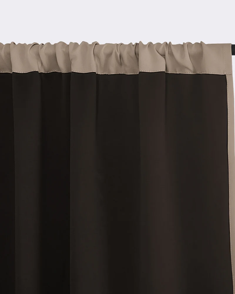 Hussein 4 Layers OEKO Certified Soundproof Thermal 100% Blackout Anti-Dust Premium Custom Curtain