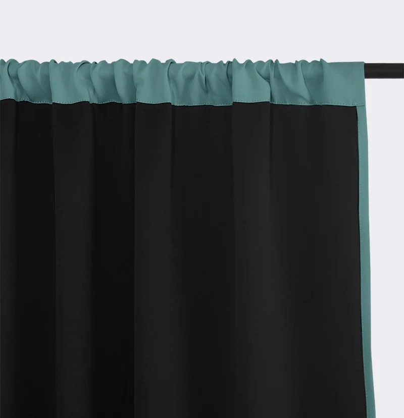 Hussein 4 Layers OEKO Certified Soundproof Thermal 100% Blackout Anti-Dust Premium Custom Curtain