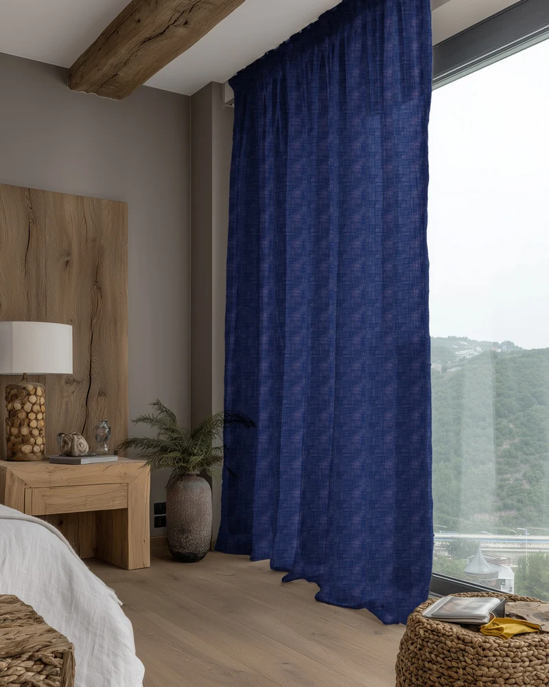 Tehreem Textured Sheer Custom Curtain