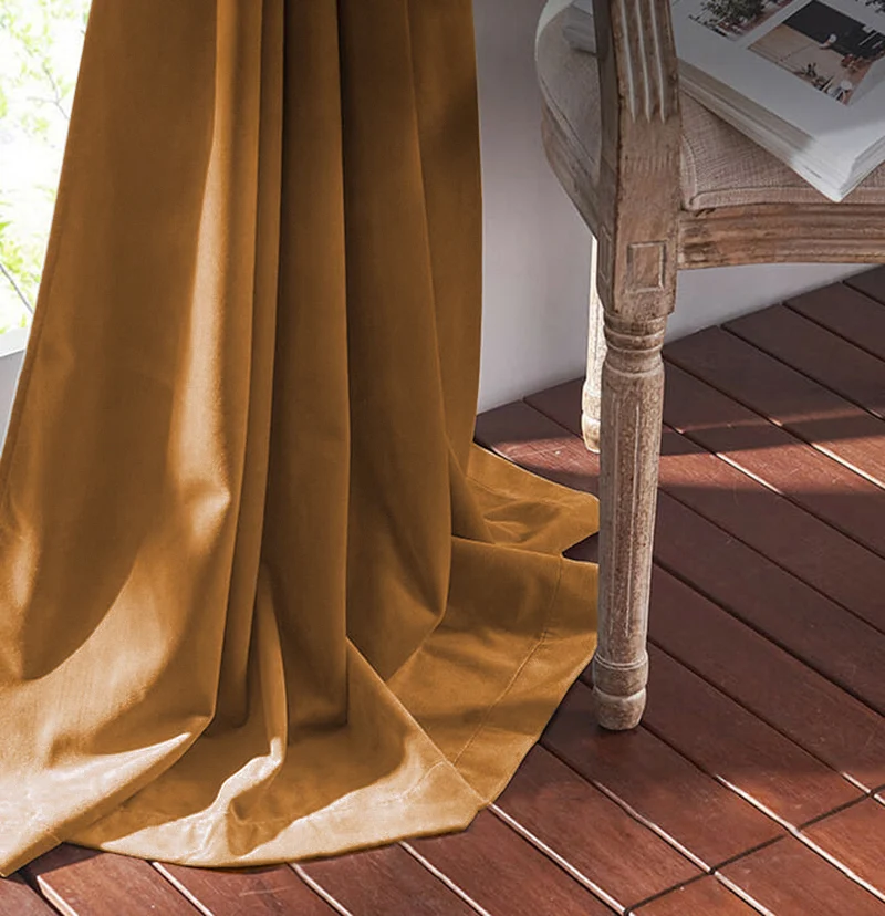 Classic Velvet Custom Curtain