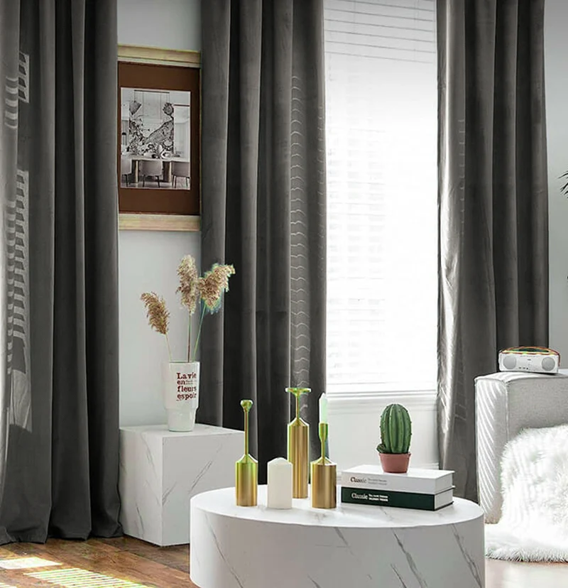 Classic Velvet Custom Curtain