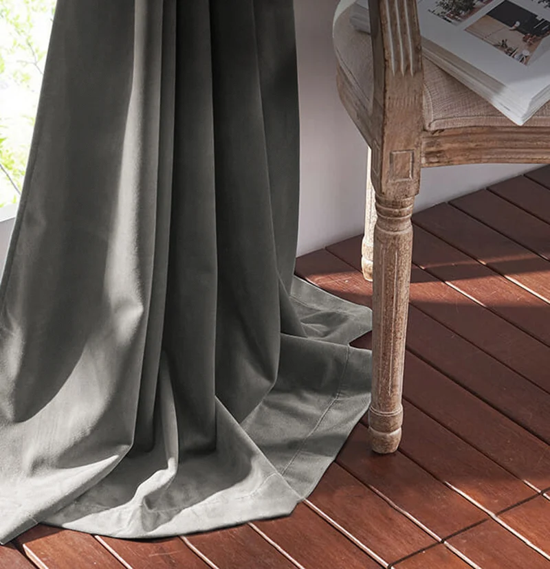 Classic Velvet Custom Curtain