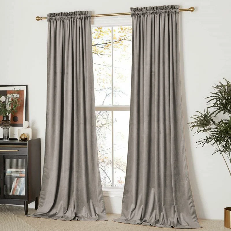 Classic Velvet Custom Curtain