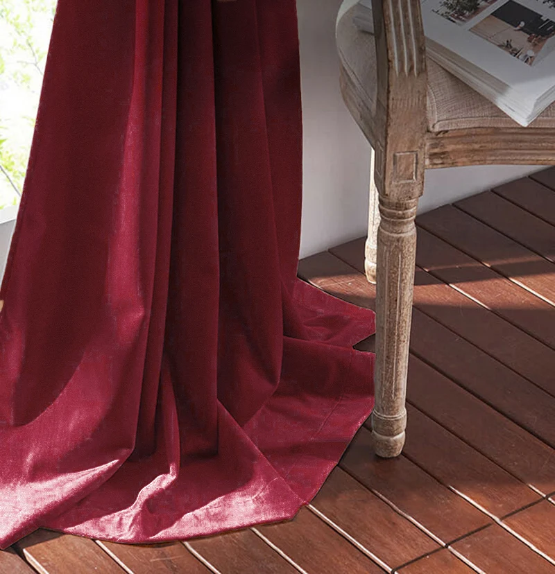 Classic Velvet Custom Curtain