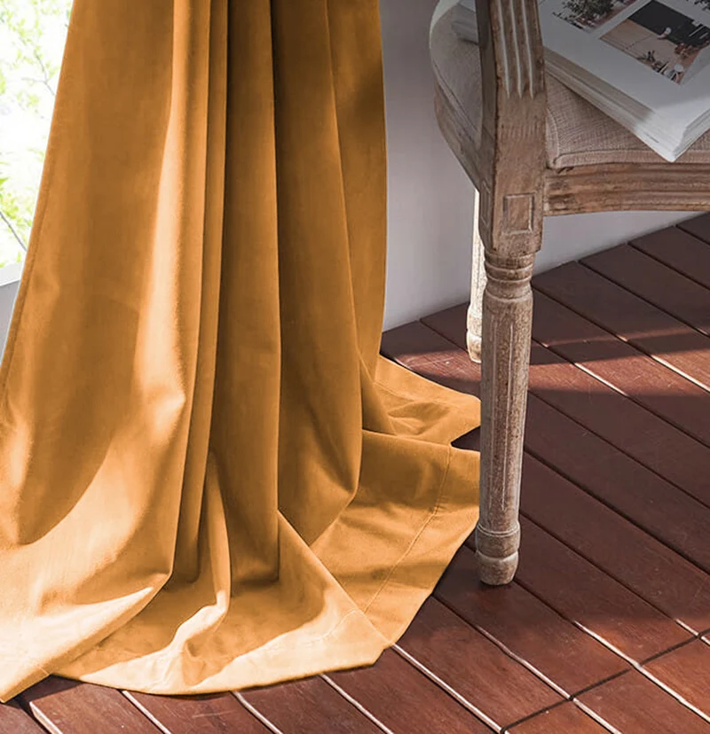 Classic Velvet Custom Curtain