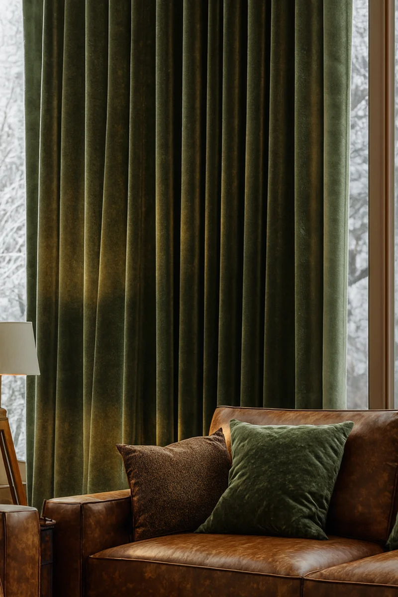 Classic Velvet Custom Curtain