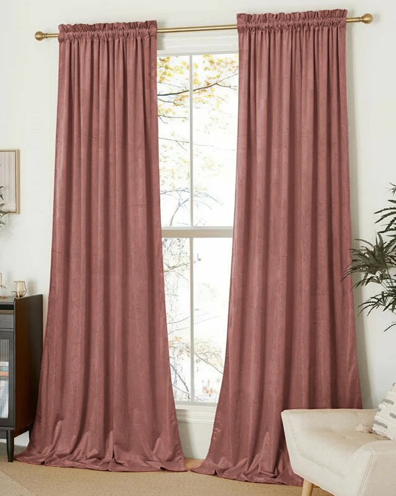 Classic Velvet Custom Curtain