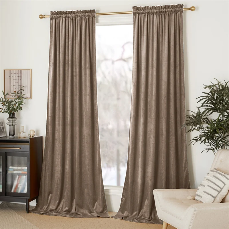 Classic Velvet Custom Curtain