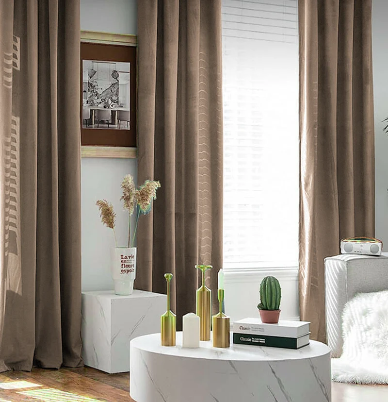 Classic Velvet Custom Curtain