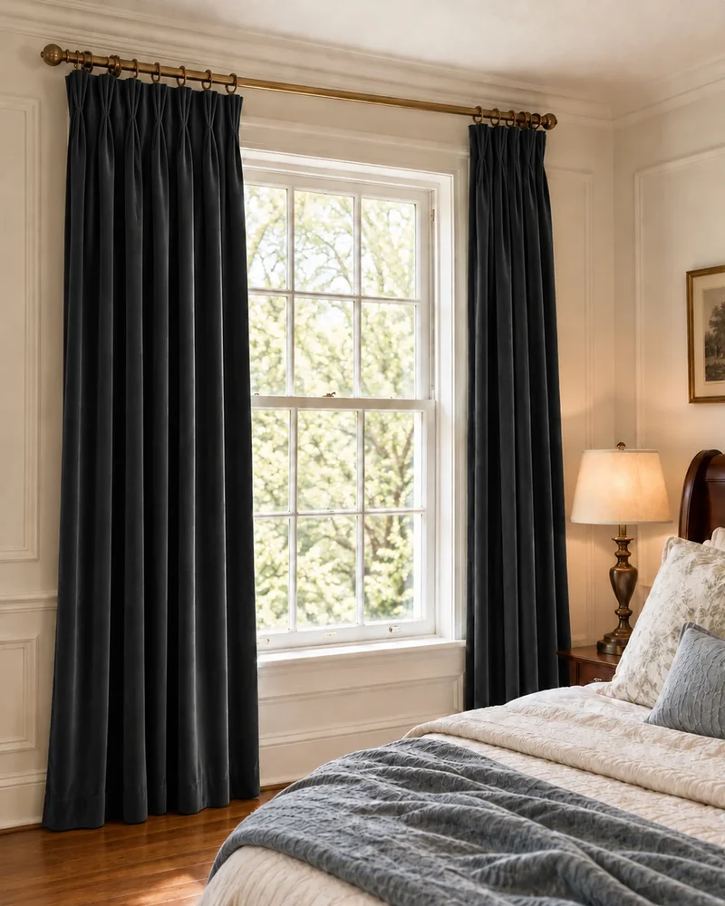 Classic Velvet Custom Curtain