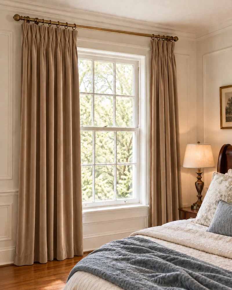 Classic Velvet Custom Curtain