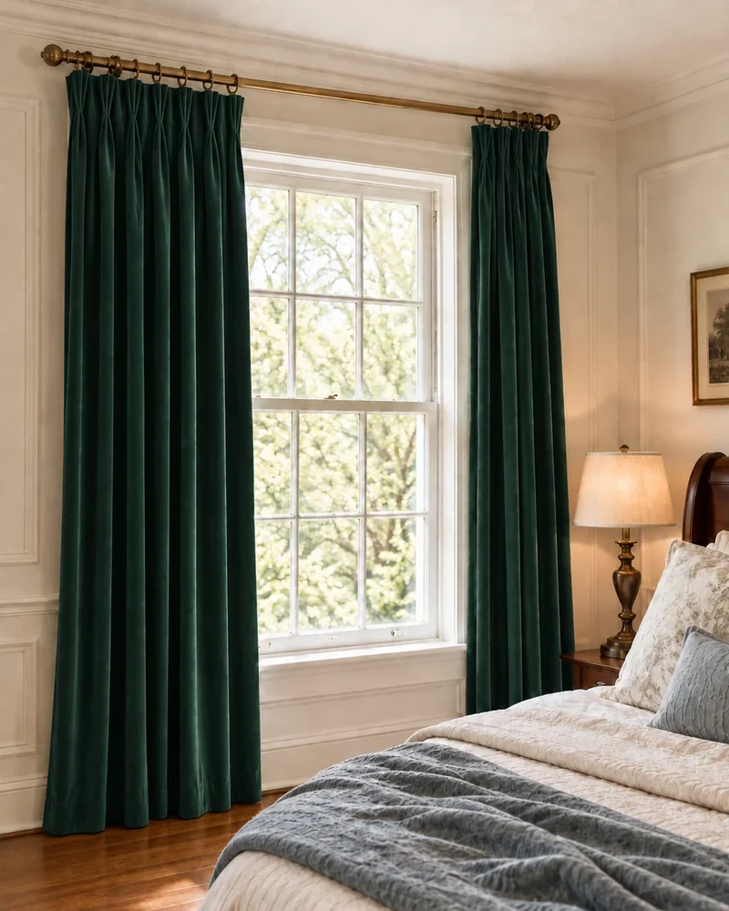 Classic Velvet Custom Curtain