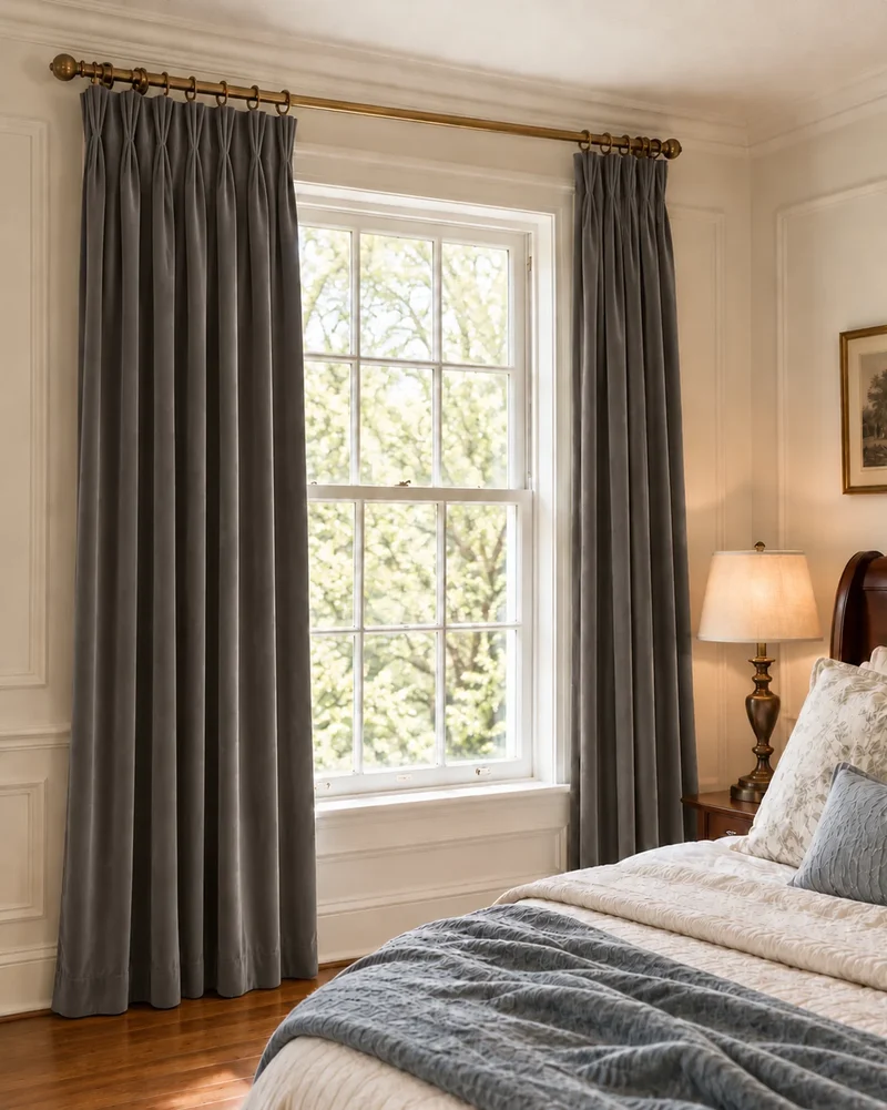 Classic Velvet Custom Curtain