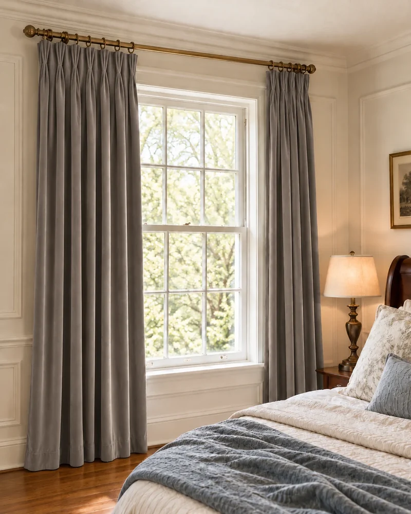 Classic Velvet Custom Curtain